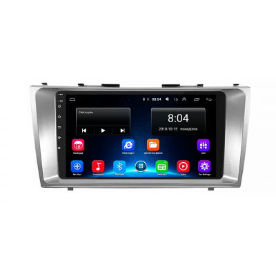 Штатная магнитола Lesko для Toyota Camry VI (XV40) 2006-2009 экран 9" 2/32Gb Wi-Fi GPS Base