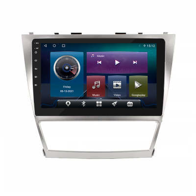 Штатная магнитола Lesko для Toyota Camry VI (XV40) Рестайлинг 2009-2011 экран 10" 4/32Gb 4G Wi-Fi GPS Top