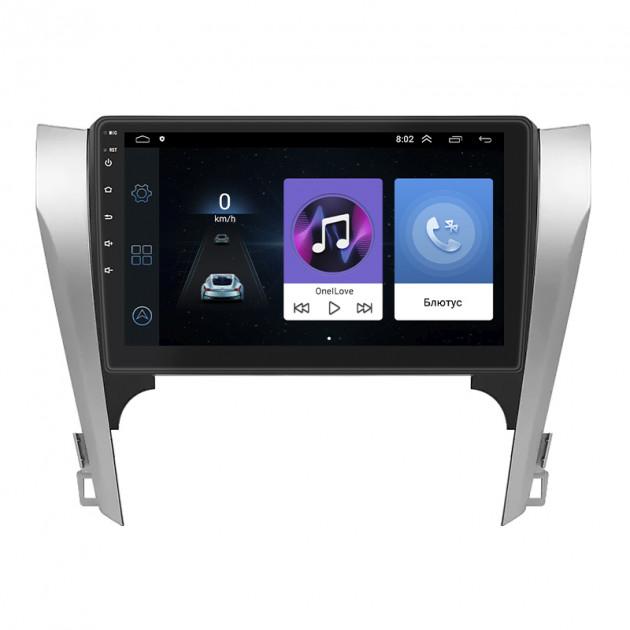 Штатная магнитола Lesko для Toyota Camry VII (XV50) 2011-2014 экран 10" 1/16Gb Wi-Fi GPS Base