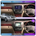 Штатная магнитола Lesko для Toyota Celsior III (F30) Рестайлинг ver 2 2003-2006 экран 9" 2/32Gb 4G Wi-Fi GPS Top