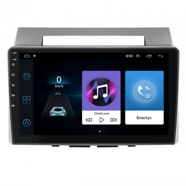 Штатная магнитола Lesko для Toyota Corolla Verso I Рестайлинг 2 2007-2009 экран 9" 1/16Gb Wi-Fi GPS Base