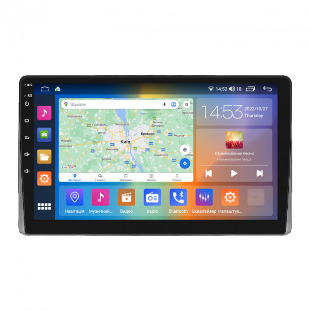 Штатная магнитола Lesko для Toyota Echo  1999-2005 экран 9" 2/32Gb CarPlay 4G Wi-Fi GPS Prime