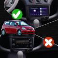 Штатная магнитола Lesko для Toyota Echo  1999-2005 экран 9" 2/32Gb CarPlay 4G Wi-Fi GPS Prime