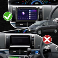 Штатная магнитола Lesko для Toyota Estima III Рестайлинг 2008-2012 экран 9" 2/32Gb CarPlay 4G Wi-Fi GPS Prime