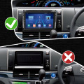 Штатная магнитола Lesko для Toyota Estima III Рестайлинг 2008-2012 экран 9" 4/64Gb 4G Wi-Fi GPS Top