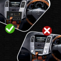 Штатная магнитола Lesko для Toyota Harrier II (XU30) 2003-2013 экран 9" 1/16Gb Wi-Fi GPS Base