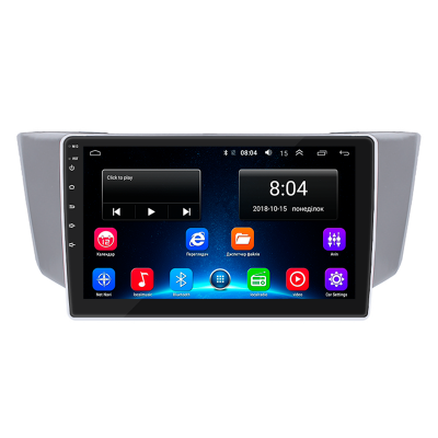 Штатная магнитола Lesko для Toyota Harrier II (XU30) 2003-2013 экран 9" 2/32Gb Wi-Fi GPS Base