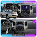 Штатная магнитола Lesko для Toyota Hilux VII 2004-2011 экран 9" 2/32Gb 4G Wi-Fi GPS Top