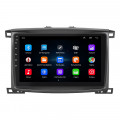 Штатная магнитола Lesko для Toyota Land Cruiser 100 Series Рестайлинг 2 2005-2007 экран 10" 1/16Gb Wi-Fi GPS Base