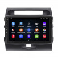 Штатная магнитола Lesko для Toyota Land Cruiser 200 Series Рестайлинг 1 2012-2015 экран 10" 1/16Gb Wi-Fi GPS Base