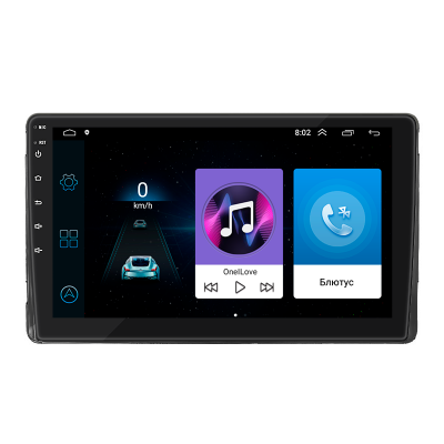 Штатная магнитола Lesko для Toyota Matrix II (E140) 2008-2014 экран 9" 1/16Gb Wi-Fi GPS Base