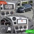 Штатная магнитола Lesko для Toyota Matrix II (E140) 2008-2014 экран 9" 4/64 QLED CarPlay 4G Wi-Fi GPS 360 Prime