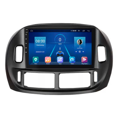 Штатная магнитола Lesko для Toyota Previa II (XR30, XR40) 2000-2006 экран 9" 6/128Gb 4G Wi-Fi GPS Top