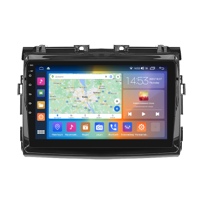 Штатная магнитола Lesko для Toyota Previa III (XR50) 2006-2019 экран 9" 4/64Gb CarPlay 4G Wi-Fi GPS Prime
