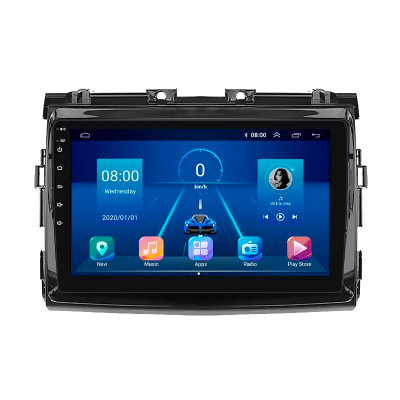 Штатная магнитола Lesko для Toyota Previa III (XR50) 2006-2019 экран 9" 2/32Gb 4G Wi-Fi GPS Top