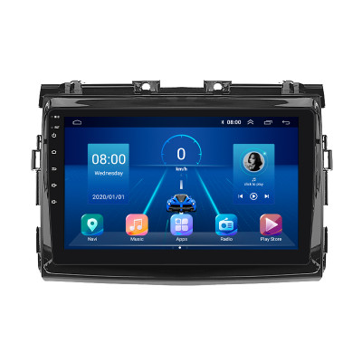 Штатная магнитола Lesko для Toyota Previa III (XR50) 2006-2019 экран 9" 4/64Gb 4G Wi-Fi GPS Top