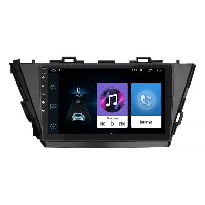 Штатная магнитола Lesko для Toyota Prius I (ZVW40/41) left wheel 2012-2017 экран 9" 1/16Gb Wi-Fi GPS Base