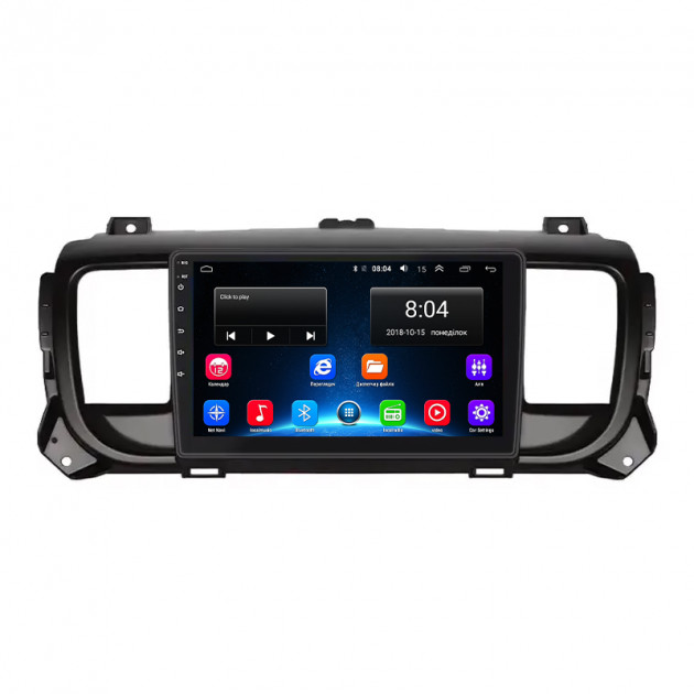 Штатная магнитола Lesko для Toyota ProAce II 2016-н.в. экран 9" 2/32Gb Wi-Fi GPS Base