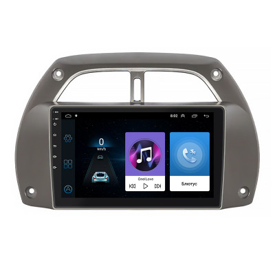 Штатная магнитола Lesko для Toyota RAV4 II (XA20) 2000-2003 экран 9" 1/16Gb Wi-Fi GPS Base