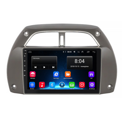 Штатная магнитола Lesko для Toyota RAV4 II (XA20) 2000-2003 экран 9" 2/32Gb Wi-Fi GPS Base