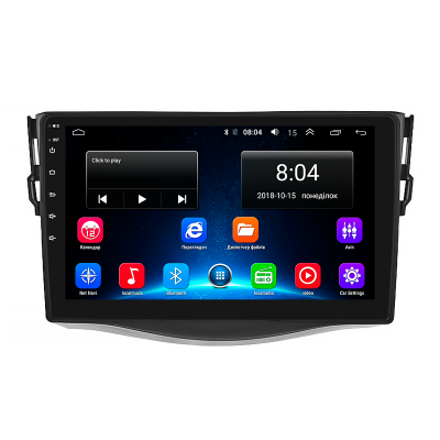 Штатная магнитола Lesko для Toyota RAV4 III (XA30) Рестайлинг 2010-2016 экран 9" 2/32Gb Wi-Fi GPS Base