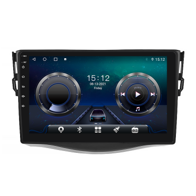 Штатная магнитола Lesko для Toyota RAV4 III (XA30) Рестайлинг 2010-2016 экран 9" 4/64Gb 4G Wi-Fi GPS Top