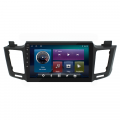 Штатная магнитола Lesko для Toyota RAV4 IV (CA40) 2012-2015 экран 10" 4/32Gb 4G Wi-Fi GPS Top