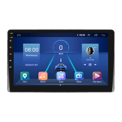 Штатная магнитола Lesko для Toyota Sequoia I Рестайлинг 2004-2007 экран 9" 6/128Gb 4G Wi-Fi GPS Top