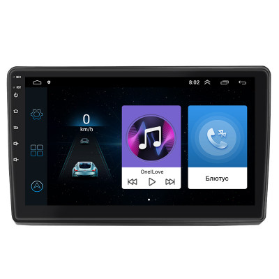 Штатная магнитола Lesko для Toyota Sienna II 2003-2005 экран 9" 1/16Gb Wi-Fi GPS Base