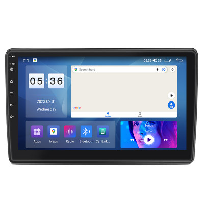 Штатная магнитола Lesko для Toyota Sienna II 2003-2005 экран 9" 4/64Gb CarPlay 4G Wi-Fi GPS Prime