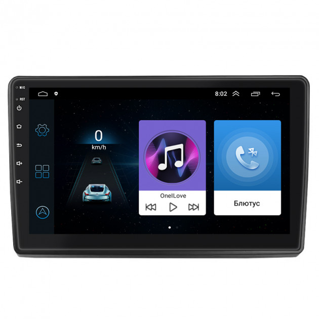 Штатная магнитола Lesko для Toyota Sienna II Рестайлинг 2005-2010 экран 9" 1/16Gb Wi-Fi GPS Base