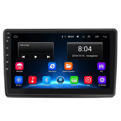 Штатная магнитола Lesko для Toyota Sienna II Рестайлинг 2005-2010 экран 9" 2/32Gb Wi-Fi GPS Base