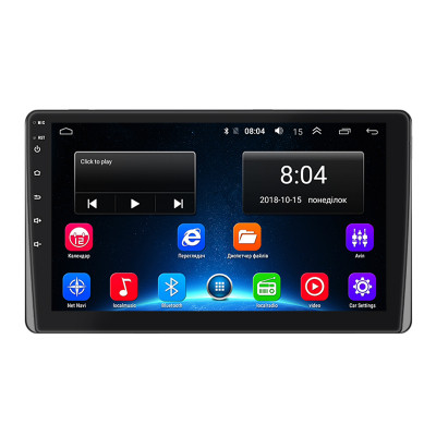 Штатная магнитола Lesko для Toyota Sienna III Рестайлинг 2014-2017 экран 9" 2/32Gb Wi-Fi GPS Base