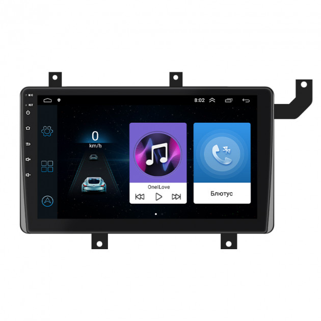 Штатная магнитола Lesko для Toyota Tacoma III 2015-н.в. экран 9" 1/16Gb Wi-Fi GPS Base