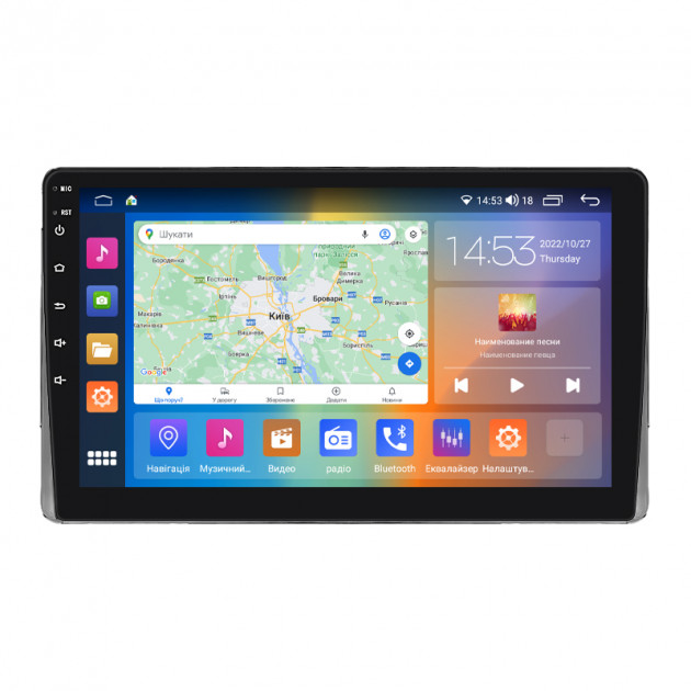 Штатная магнитола Lesko для Toyota Tundra I Рестайлинг 2002-2006 экран 9" 2/32Gb CarPlay 4G Wi-Fi GPS Prime