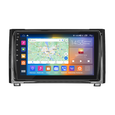 Штатная магнитола Lesko для Toyota Tundra II 2007-2013 экран 9" 2/32Gb CarPlay 4G Wi-Fi GPS Prime
