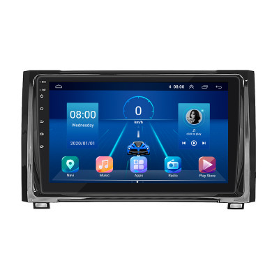 Штатная магнитола Lesko для Toyota Tundra II 2007-2013 экран 9" 2/32Gb 4G Wi-Fi GPS Top