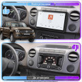 Штатная магнитола Lesko для Volkswagen Amarok I 2010-2016 экран 10" 4/64 QLED CarPlay 4G Wi-Fi GPS 360 Prime