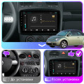 Штатная магнитола Lesko для Volkswagen Beetle I (A4) Рестайлинг 2005-2010 экран 9" 2/32Gb Wi-Fi GPS Base