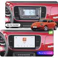 Штатная магнитола Lesko для Volkswagen Beetle II (A5) 2011-2019 экран 10" 4/64 QLED CarPlay 4G Wi-Fi GPS 360 Prime
