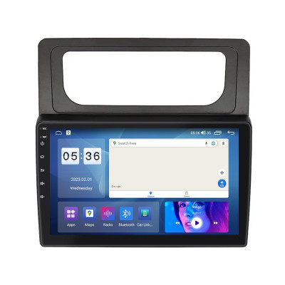 Штатная магнитола Lesko для Volkswagen Caddy III Рестайлинг 2010-2015 экран 10" 4/64Gb CarPlay 4G Wi-Fi GPS Prime