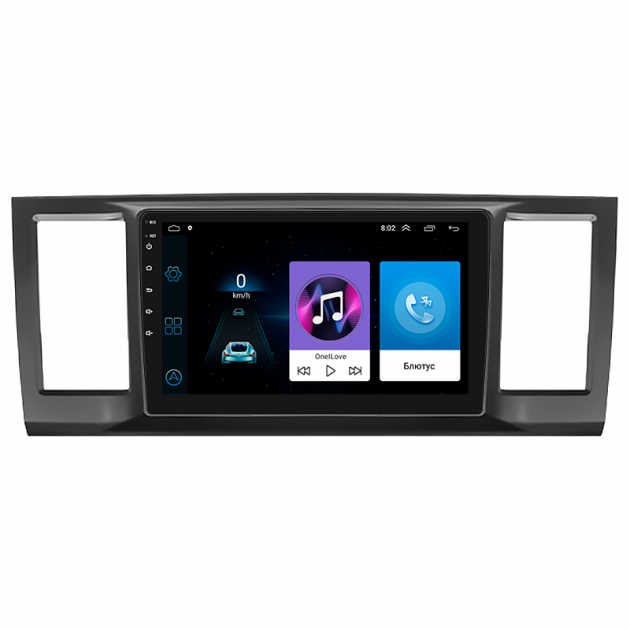 Штатная магнитола Lesko для Volkswagen Caravelle T6 2015-2020 экран 9" 1/16Gb Wi-Fi GPS Base