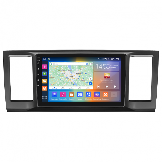 Штатная магнитола Lesko для Volkswagen Caravelle T6 2015-2020 экран 9" 4/64Gb CarPlay 4G Wi-Fi GPS Prime