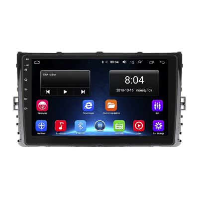 Штатная магнитола Lesko для Volkswagen Caravelle T6 Рестайлинг 2019-н.в. экран 9" 2/32Gb Wi-Fi GPS Base