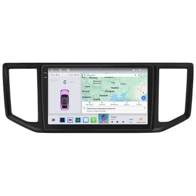 Штатная магнитола Lesko для Volkswagen Crafter II 2017-н.в. экран 10" 4/64 QLED CarPlay 4G Wi-Fi GPS 360 Prime