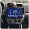 Штатная магнитола Lesko для Volkswagen Golf V 2003-2009 экран 10" 4/64Gb CarPlay 4G Wi-Fi GPS Prime