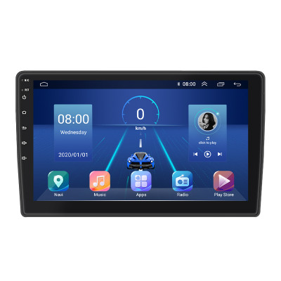 Штатная магнитола Lesko для Volkswagen Golf V 2003-2009 экран 10" 2/32Gb 4G Wi-Fi GPS Top