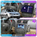 Штатная магнитола Lesko для Volkswagen Golf V 2003-2009 экран 10" 6/128Gb 4G Wi-Fi GPS Top