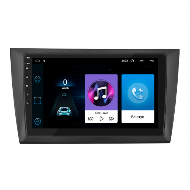 Штатная магнитола Lesko для Volkswagen Golf VI 2008-2012 экран 9" 1/16Gb Wi-Fi GPS Base