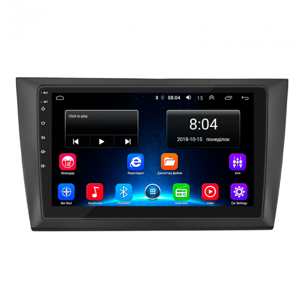 Штатная магнитола Lesko для Volkswagen Golf VI 2008-2012 экран 9" 2/32Gb Wi-Fi GPS Base